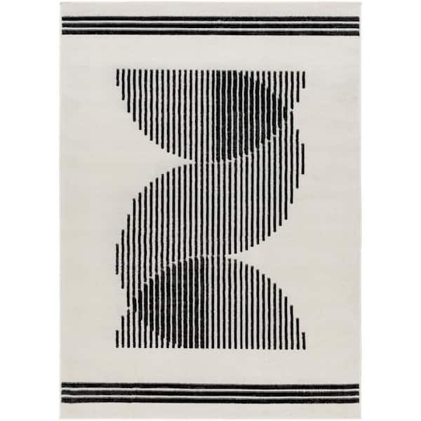 Artistic Weavers Pisa Light Gray Geometric 8 ft. x 10 ft. Indoor Area Rug