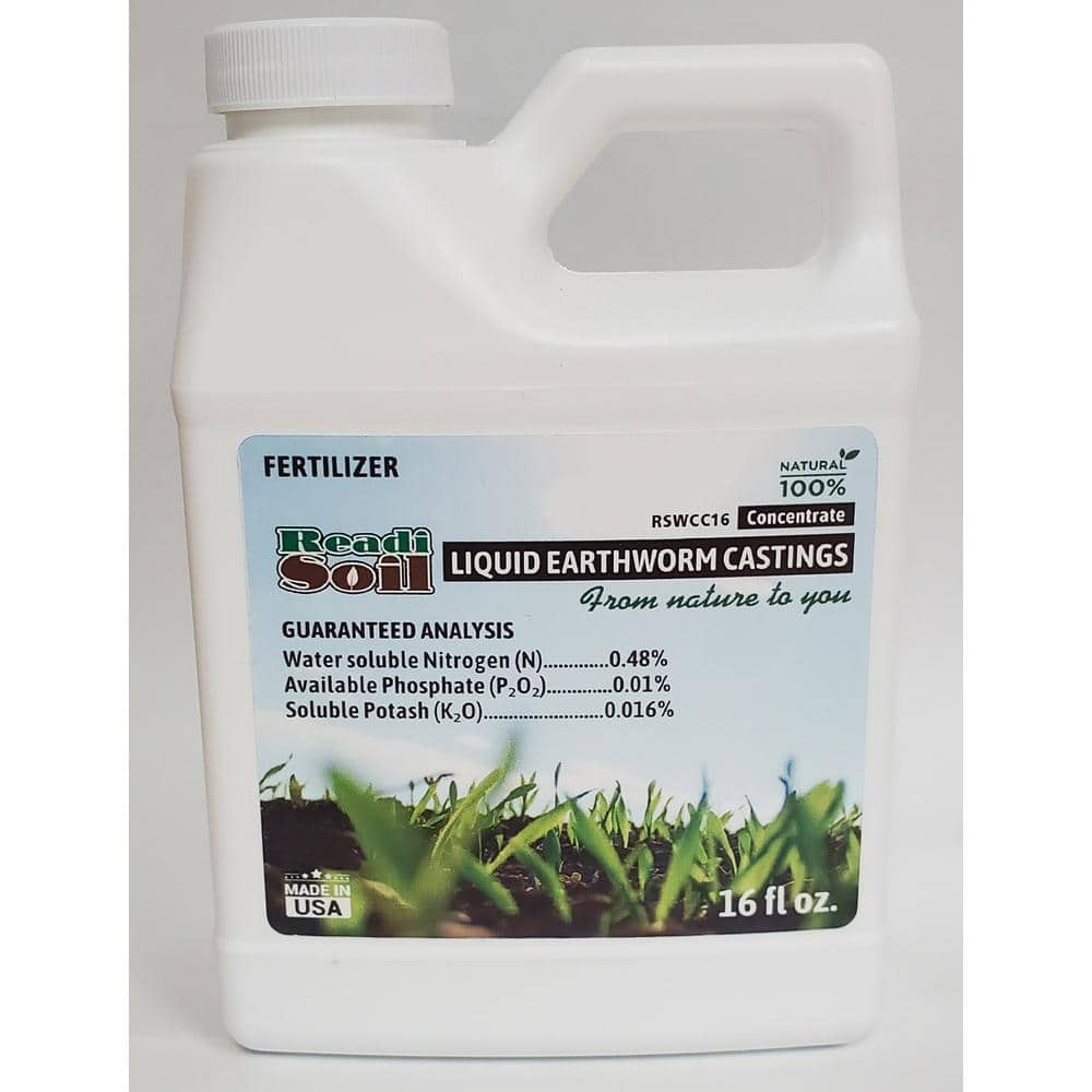 Readi Soil 16 oz. Worm Casting Concentrate RSWCC16 - The Home Depot