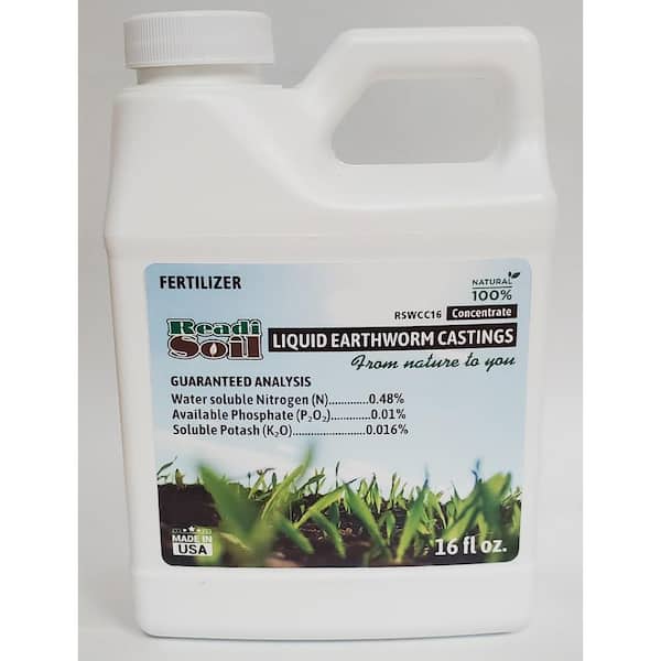 Readi Soil 16 oz. Worm Casting Concentrate