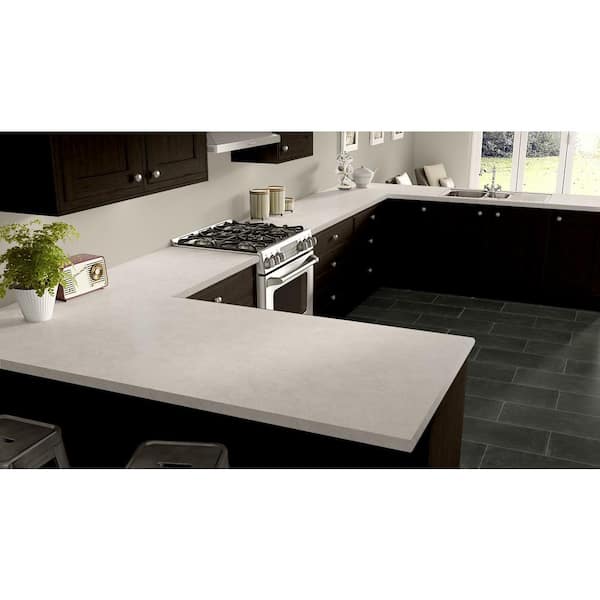 5 ft. x 12 ft. Laminate Sheet in Organic Cotton with Standard Fine Velvet Texture Finish