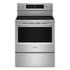 Maytag Maytag 30 in. 5-Element Freestanding Electric Range in Fingerprint Resistant Stainless Steel with Grill Mode MFES8030RZ 0
