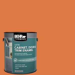 BEHR PREMIUM PLUS 1 qt. #PPU8-20 Dusty Olive Hi-Gloss Enamel  Interior/Exterior Paint 840004 - The Home Depot