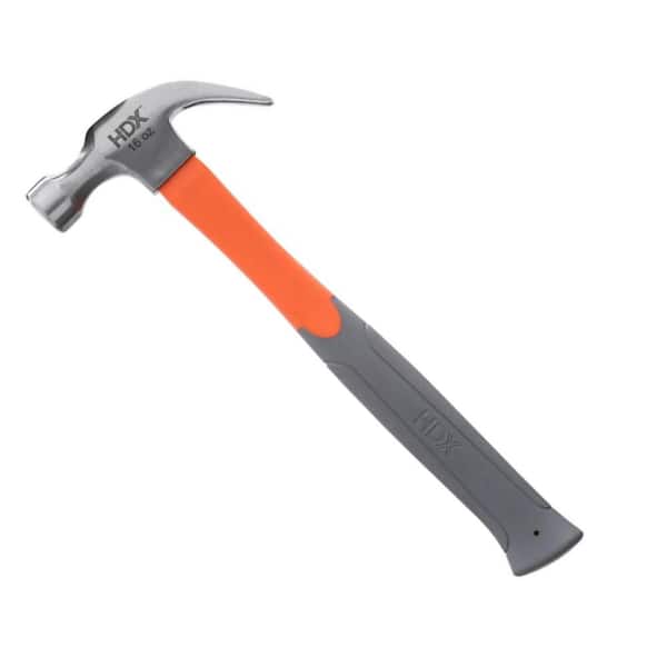HDX 16 oz. Fiberglass Handle Hammer