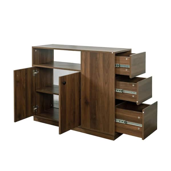 OUR TINY STORE 金子　パリテキサス　ブラウン Homy Casa Colec Chestnut Brown Engineered Wood MDF 39.37 in. x
