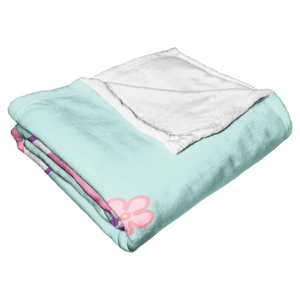 Northwest Hello Kitty Smitten Youth Silk Touch Comfy Throw Blanket with  Sleeves, 48 x, 48