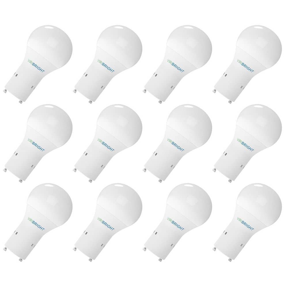 60-Watt Equivalent A19 Dimmable CEC Title 20 GU24 Base LED Light Bulb, Daylight 6500K (12-Pack) price history on PriceWatchPro