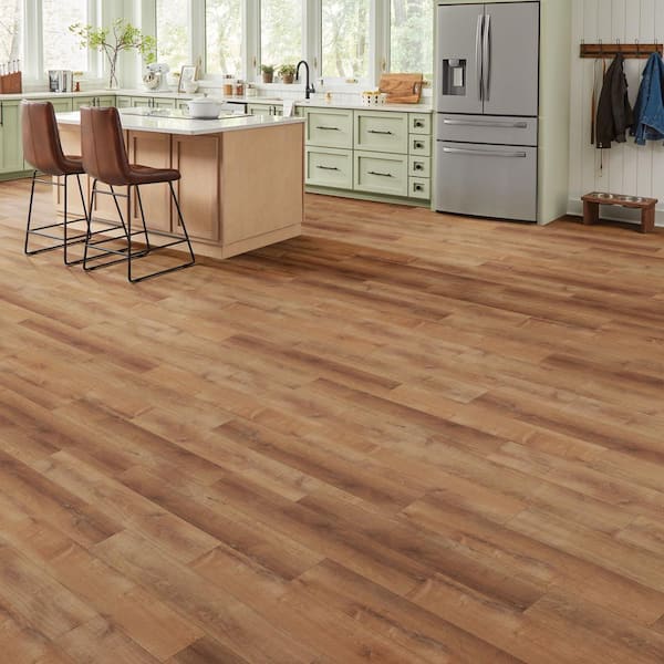 Lifeproof Woodacres Oak 6 MIL x 8.7 in. W x 48 in. L Click Lock Waterproof  Luxury Vinyl Plank Flooring (1123.4 sqft/pallet) 300966101 - The Home Depot