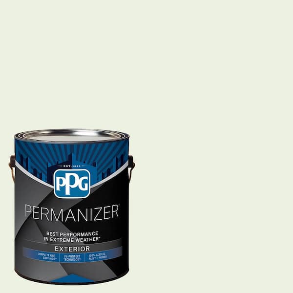 PERMANIZER 1 gal. PPG1221-1 Aloe Essence Satin Exterior Paint