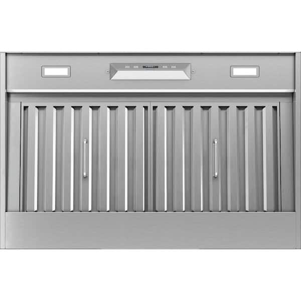 Zephyr Monsoon II 36 in. 650 CFM Ducted Insert Mount Range Hood