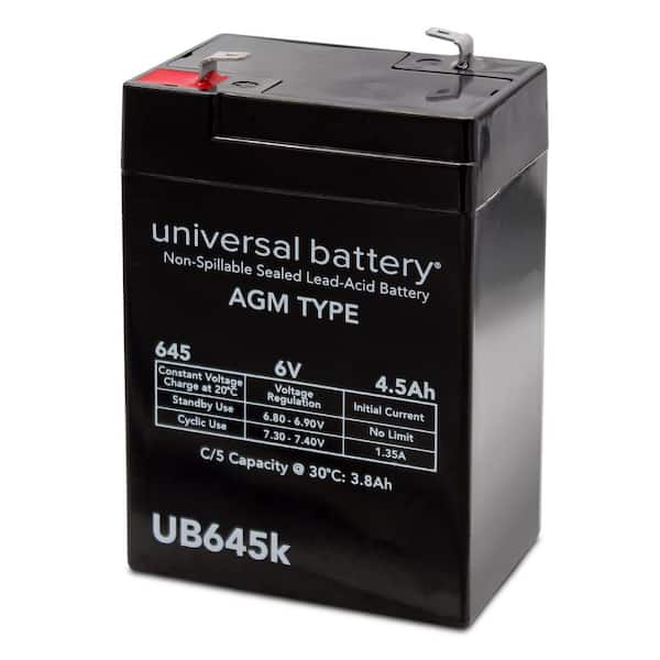 6V 6ah Deep Cycle VRLA AGM SLA Lead Acid Battery - China Rechargeable  Battery, AGM Battery