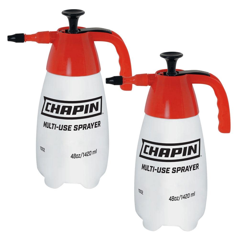 Chapin International Chapin 10022: Value Pack, 2-Pack, 48 oz. Handheld Multi-Purpose Pump Sprayer