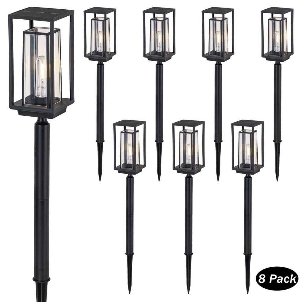 C Cattleya Low Voltage Black Solar Integrated LED Weather