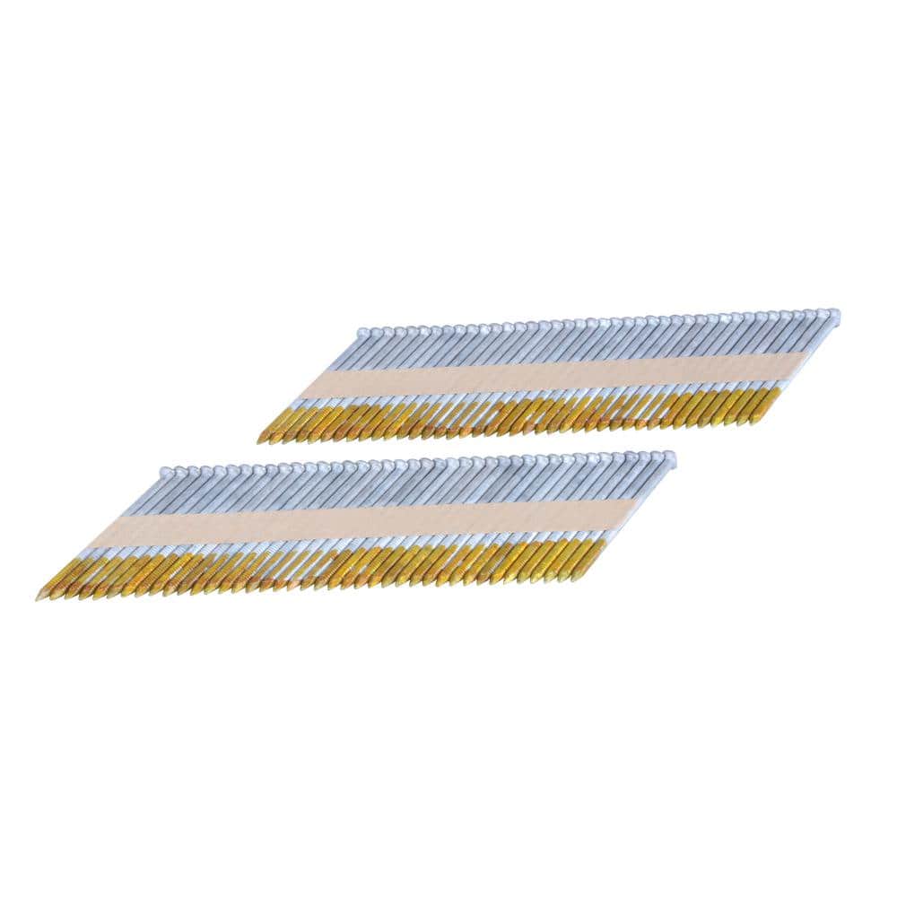 Freeman 3 in. x 0.131 in. Dia, 34Degree Clipped Head Hot Dipped