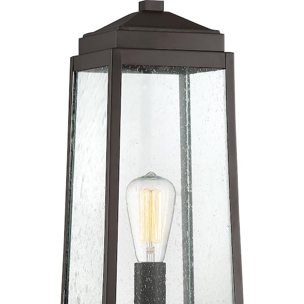 Ravenel 1-Light Western Bronze Outdoor Post Lantern