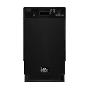 Polo 18 in. Built-in Tall Tub Dishwasher Black