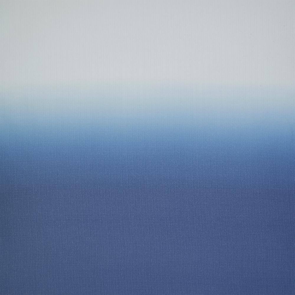 63-Inch Blue Ombre Sheer Polyester Grommet Window Panel