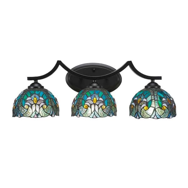 Unbranded Cleveland 8.5 in. 1-Light Matte Black Vanity Light