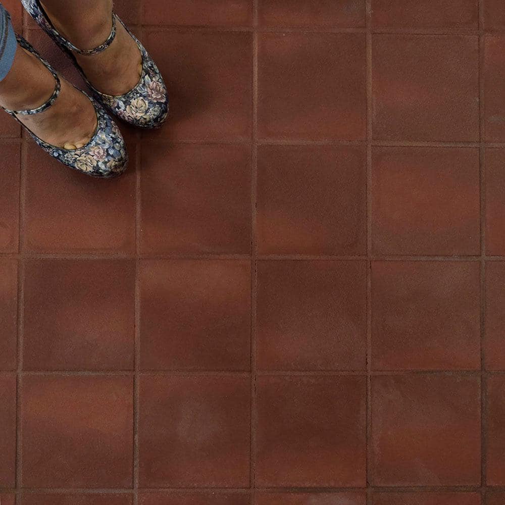 Quarry Red 6x6 Matte Ceramic Indoor/Outdoor Tile