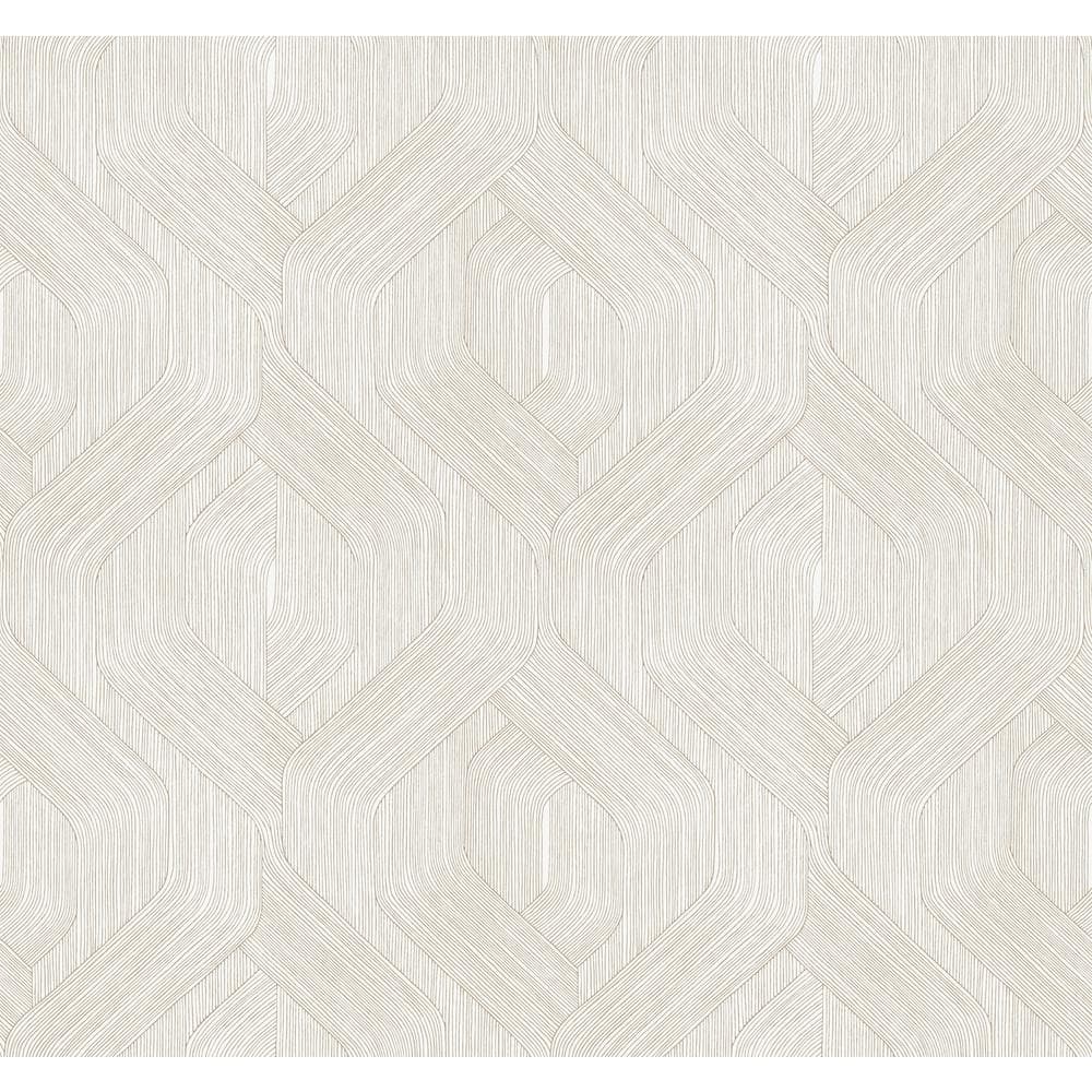 Candice Olson Fine Line Taupe Geometric Wallpaper NT6193 - The Home Depot