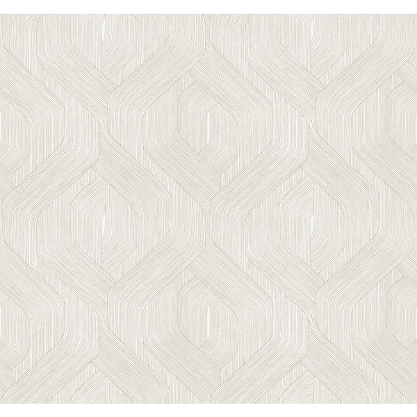 Candice Olson Fine Line Taupe Geometric Wallpaper NT6193 - The Home Depot