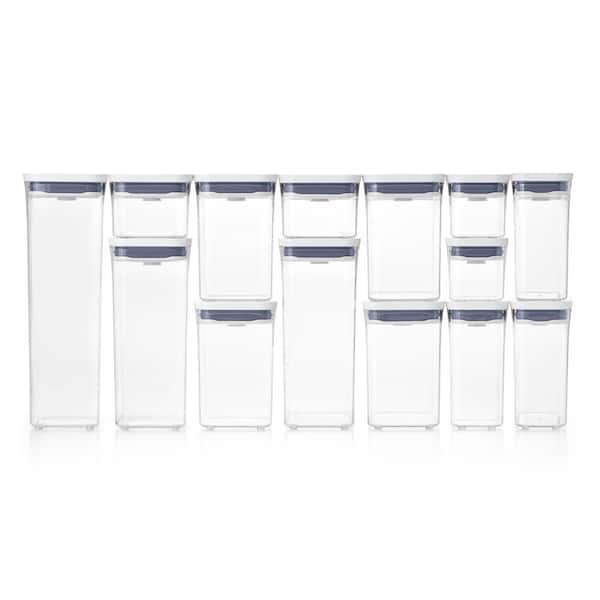 OXO Good Grips 2.7 Qt. Medium Rectangle POP Food Storage Container with  Airtight Lid 11234500 - The Home Depot