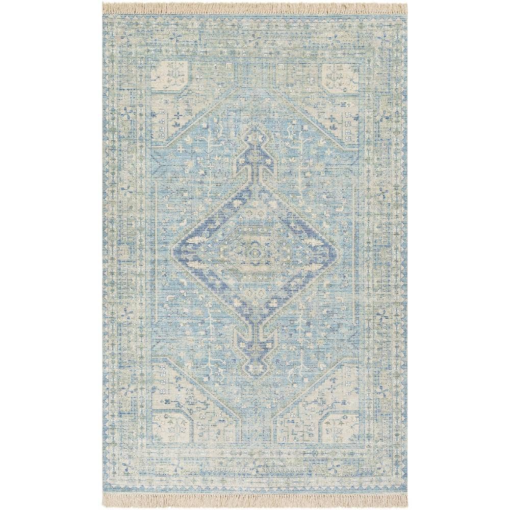 Artistic Weavers Alaia Sky Blue Medallion 2 ft. x 4 ft. Indoor Area Rug -  S00161024509