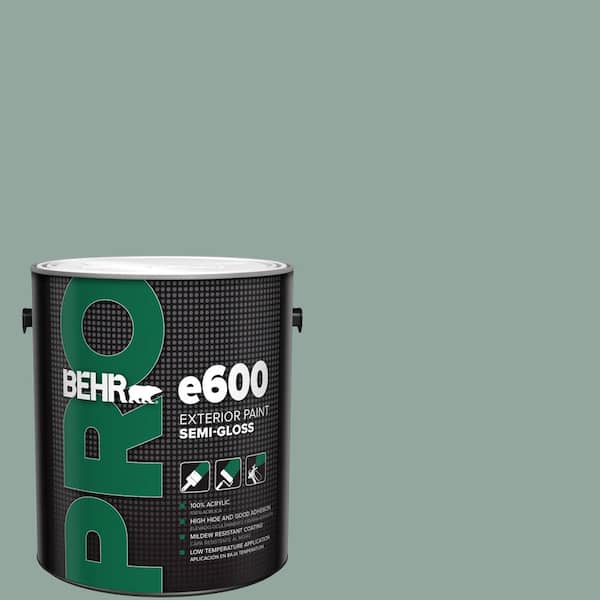 BEHR PRO 1 gal. #PPU12-05 Lotus Leaf Semi-Gloss Exterior Paint