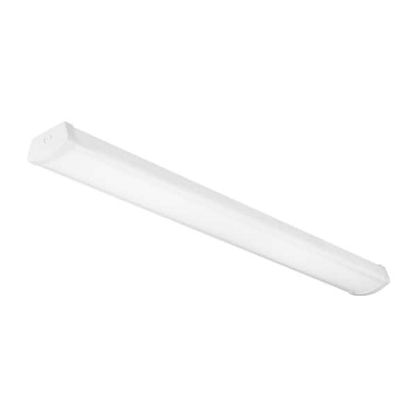Generation Lighting Drop Lens 4 ft. White 40-Watt 3200 Lumens