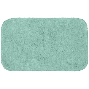 Garland Rug Serendipity 30 in. x 50 in. Shaggy Nylon Washable Bath Rug  Taupe 