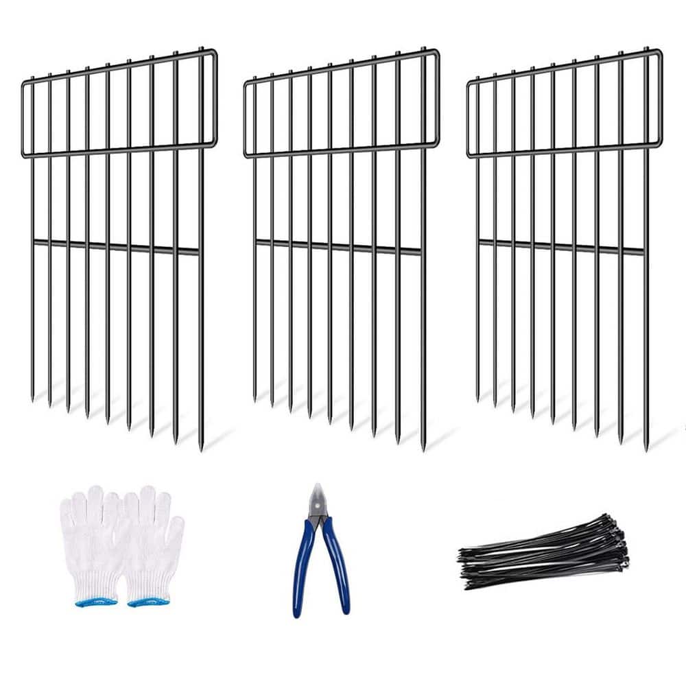 Animal Barrier Fence 25 Pack No Dig Garden Fence 17 in.(H) X 27 ft.(L) Rustproof Dog Rabbit Blocker Outdoor Yard price history on PriceWatchPro
