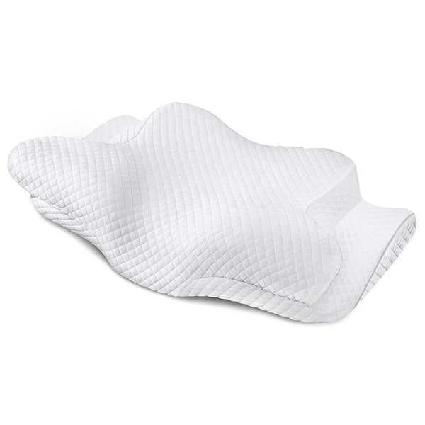 Unbranded Adjustable Cervical Memory Foam Pillow, White