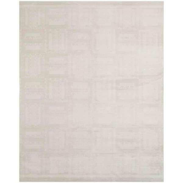 Nordic Ivory 9 ft. x 12 ft. All-over design Contemporary Area Rug