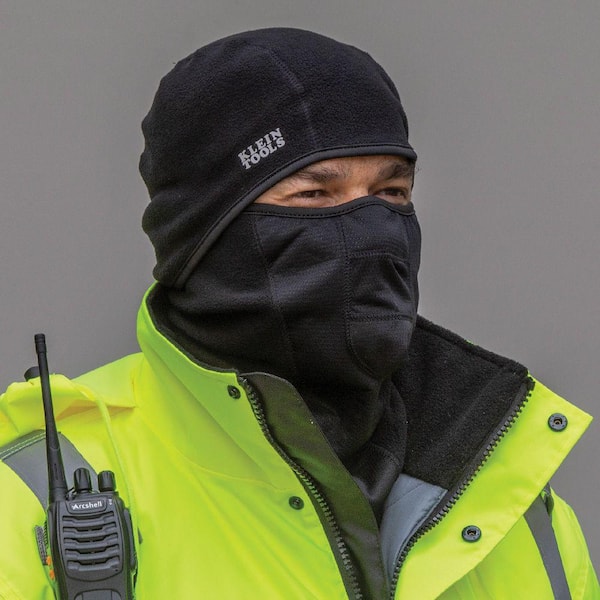 LRD Fleece Hoodie with Mask for Men Built in Gaiter Tactical