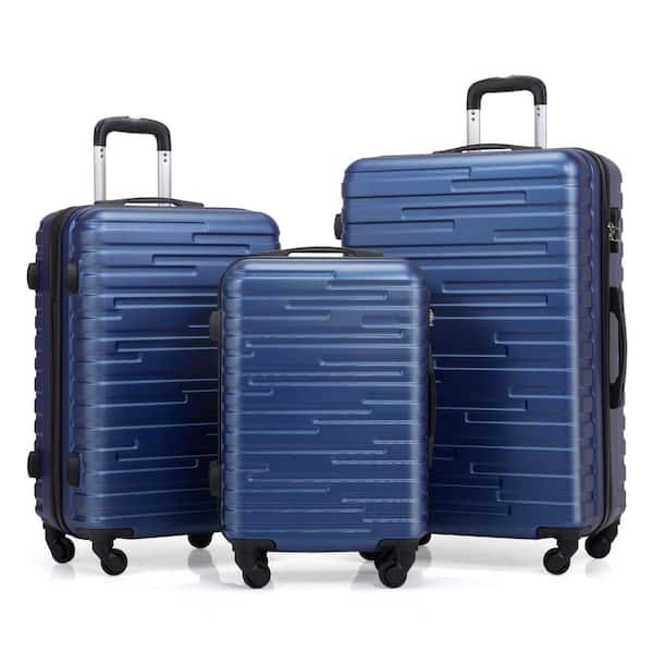 Olympia Lets Travel 2pc Carry-on Luggage Set Royal Blue 