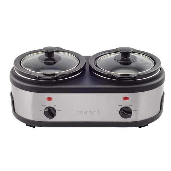 CrockPot Trio Slow Cooker and Warmer Stainless Steel