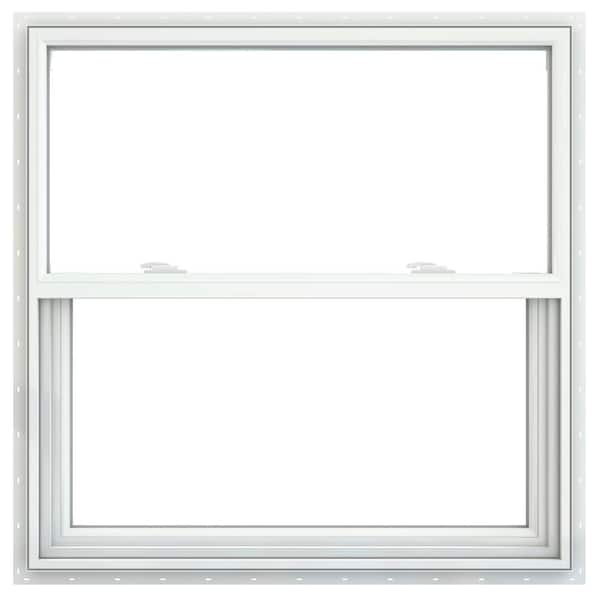 Reviews For JELD-WEN 35.5 In. X 35.5 In. V-2500 Series White Vinyl ...