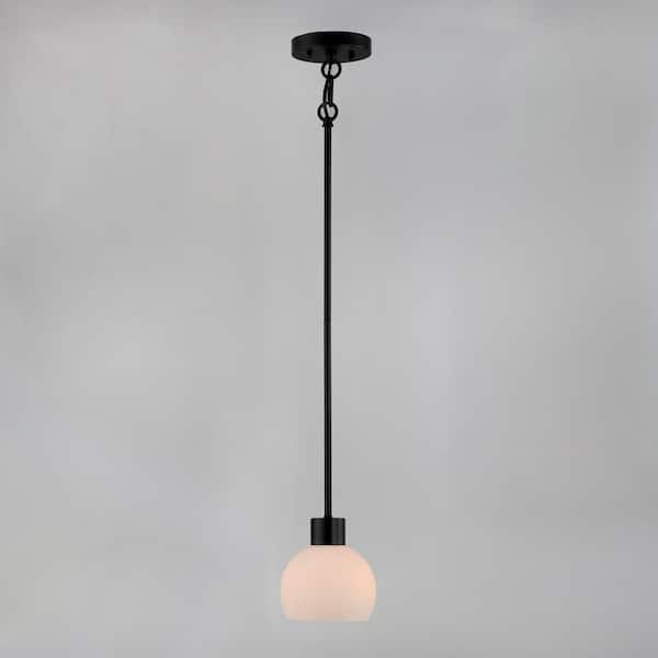 Maxim Lighting - Coraline 1-Light Black Mini Pendant Light