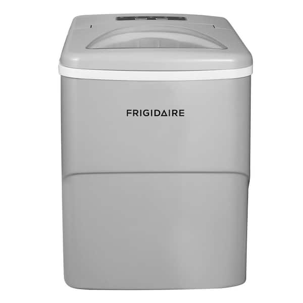 26 lbs. Freestanding Ice Maker in Silver
