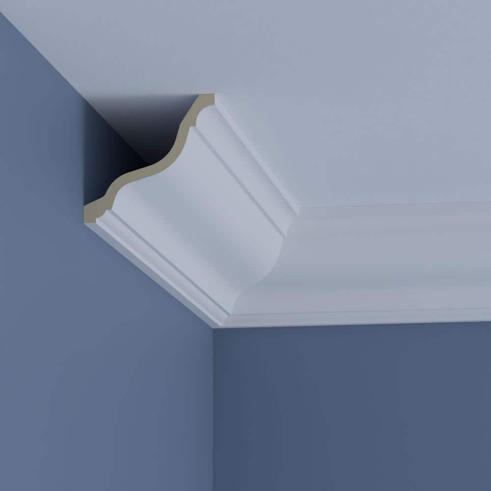 Nancy Gray Polyurethane Crown Moulding 96-inch