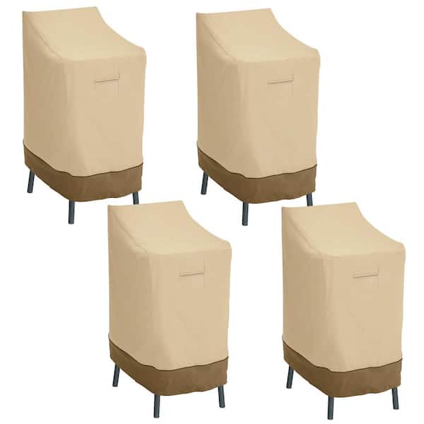 Classic Accessories Veranda Patio Bar Chair/Stool Cover (4-Pack)