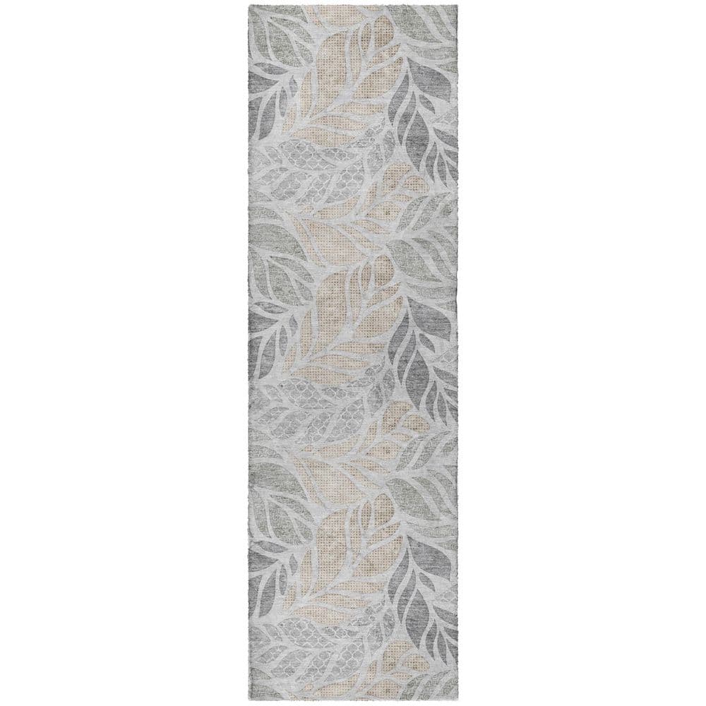 Dream Shag Premium Machine Washable Abstract ADS198 Fog 2 ft. x 7 ft. Runner Rug price history on PriceWatchPro