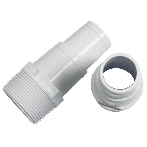 Combo Hose Adapter replacement part for Select Pool Skimmers (2 pack)