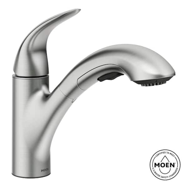 Medina Single-Handle Pull Out Kitchen Faucet in Spot Resist Stainless