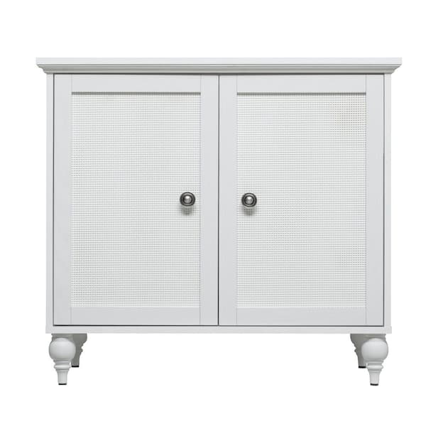 Sango Newcomb White 2 Door Cabinet
