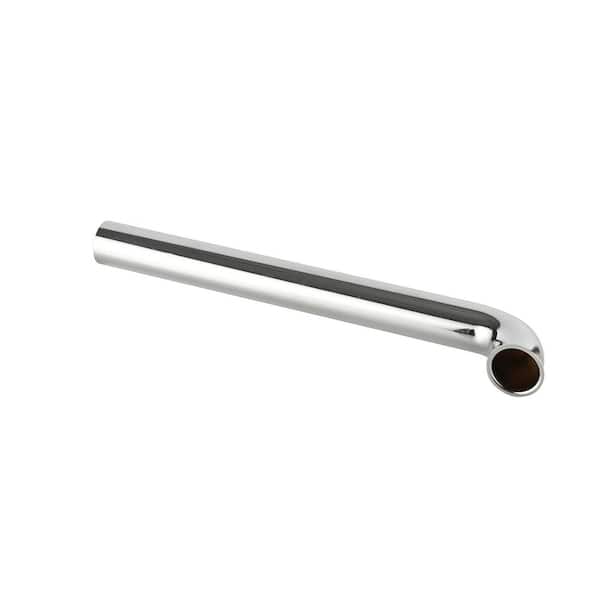 1-1/2 in. x 15 in. Chrome-Plated Brass Sink Drain Outlet Waste Arm