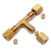 LTWFITTING 5/8 in. O.D. Comp Brass Compression Tee Fitting (3-Pack)  HF641003 - The Home Depot