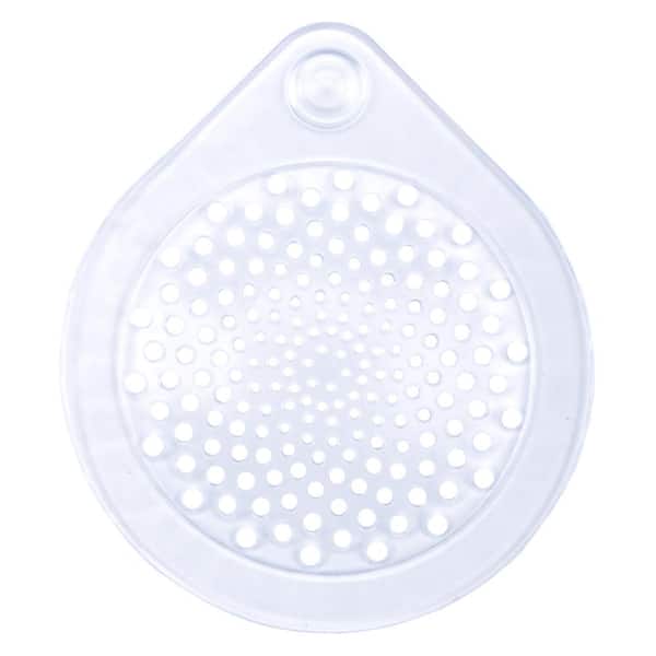 SlipX Solutions Water Drop Hair Catcher in Clear