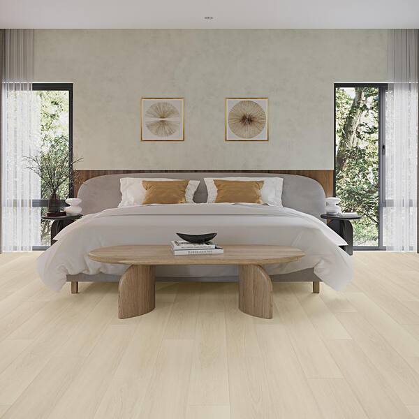 Malibu Wide Plank French Oak Inglewood 20 MIL 7.2 in. x 60 in. Click Lock  Waterproof Luxury Vinyl Plank Flooring (1,552.2 sq. ft./pallet) 