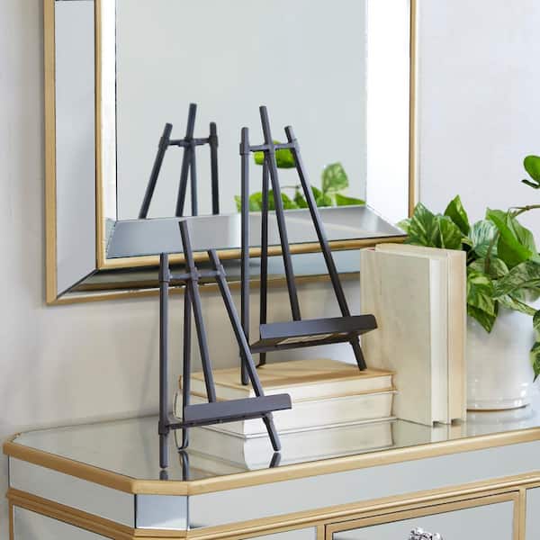 16 HEAVY DUTY EASEL Wrought Iron Metal Large Table Top Stand Black Home  Wedding Display Picture Frames Signs Chalkboard Book Decorative Art 