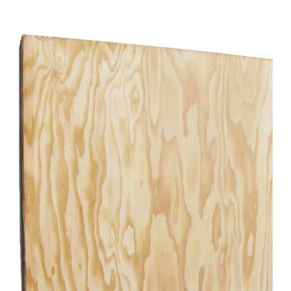 Unbranded 5/8 in. x 4 ft. x 8 ft. ACX Sanded Hi-Bor Pressure-Treated Plywood